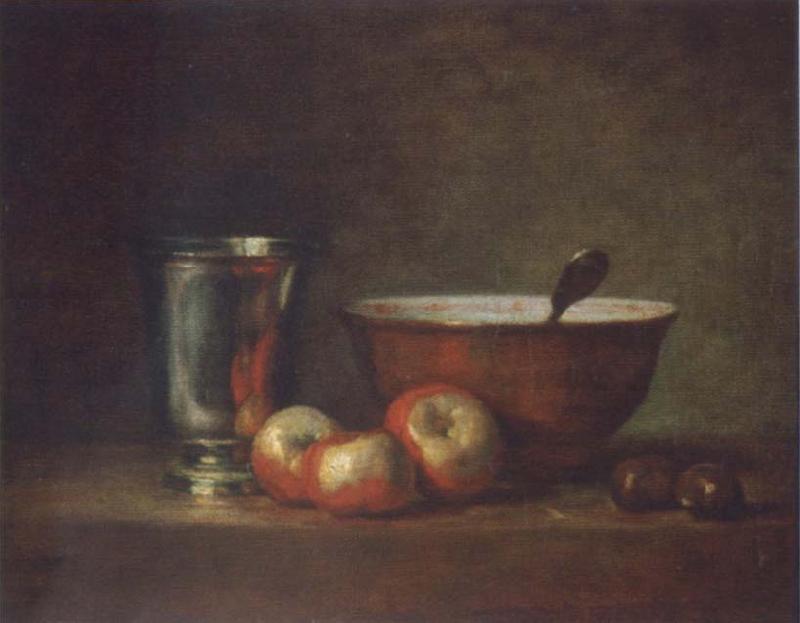 Jean Baptiste Simeon Chardin The silver goblet oil painting image